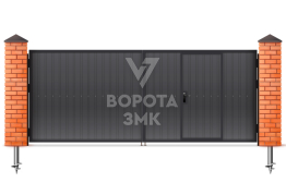 Автоматические ворота 3000×3000 Каме ЗМК-4787